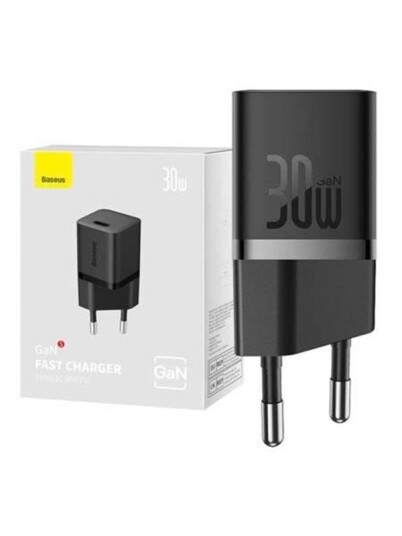 Baseus Mini wall charger  GaN5 30W (black)