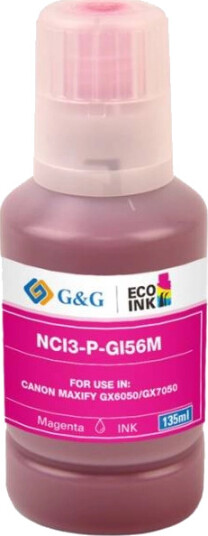 TB Blekkpatron GI-56M Magenta (135ml) (14.000 sider), erstatter Canon 4431C001