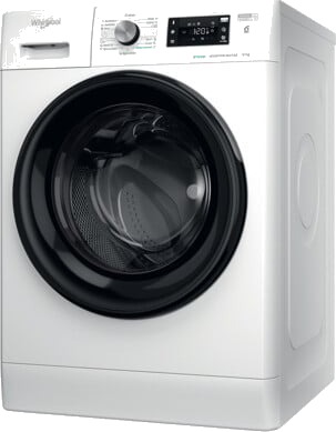 Whirlpool Ffb9469bvee Frontmatet vaskemaskin Hvit Whirlpool Ffb9469bvee Frontmatet vaskemaskin Hvit