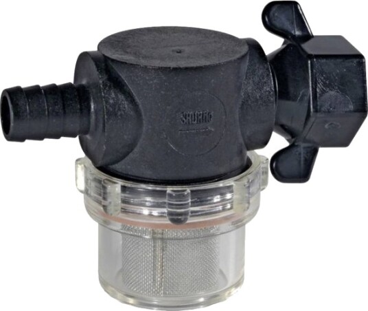 Shurflo 255 225 Twist Sil Med Vingemutter Type D Vannfinfilter 12,7 Mm 1/2 Ø Shurflo 255 225 Twist Sil Med Vingemutter Type D Vannfinfilter 12,7 Mm 1/2 Ø