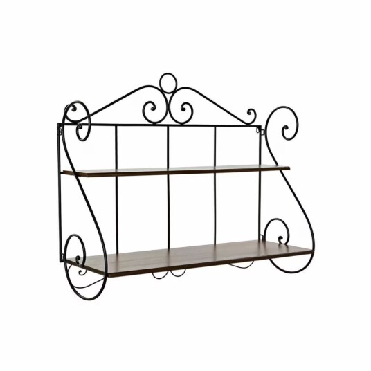 Bokhylla Gran Svart Brun Smide 100 x 37 x 86 cm
