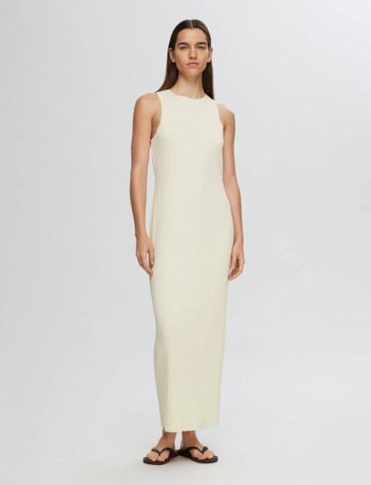 Selected Slftenna Silla Sl Twist Ankle Dress - White - L