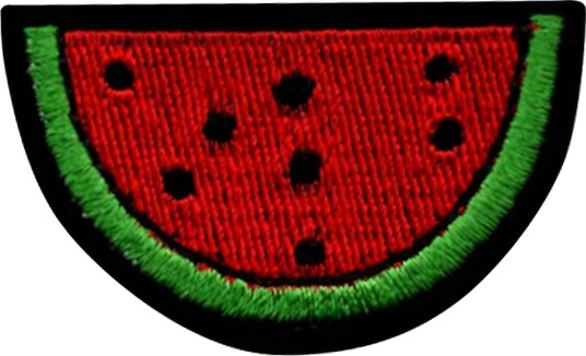 Märkbar Stoffmerke Vannmelon Q4-51