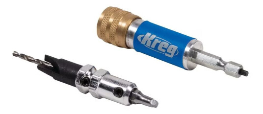 Kreg Quick-Flip 1/4'' Bitsholder for Håndverktøy