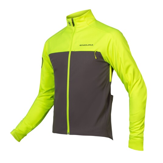 Endura Windchill Jakke II Sort/Gul Hi Viz