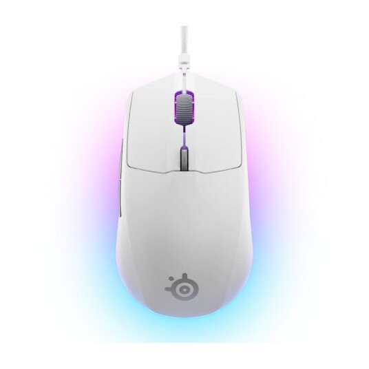 SteelSeries Rival 3 Gen 2 Gamingmus med Optisk Sensor 8500 DPI Hvit SteelSeries Rival 3 Gen 2 Gamingmus med Optisk Sensor 8500 DPI Hvit