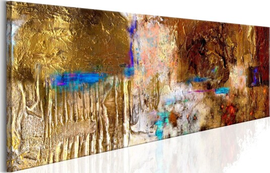 Bilde Golden Structure 120x40 Artgeist sp. z o. o.