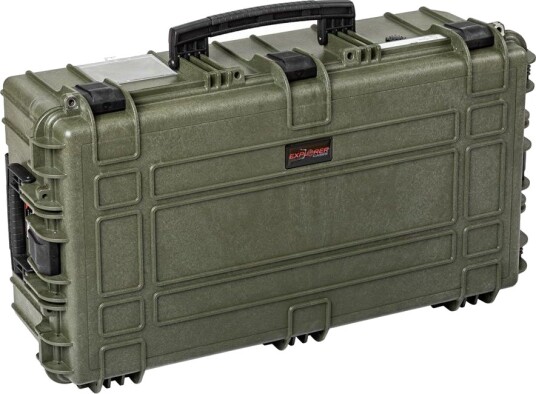 EXPLORER 7626 Flightcase - 760x400x260mm - Olivengrønn EXPLORER 7626 Flightcase - 760x400x260mm - Olivengrønn