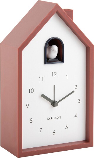 Karlsson Ka6015rd, Bord, Digital Klokke, Andre, Ochre, Rød, Akrylonitril-Butadien-Styren (Abs), Batteri