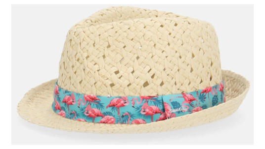Blount & Pool Beach Hat Turquoise Flamingo Onesize Capser Blount & Pool Beach Hat Turquoise Flamingo Onesize Capser
