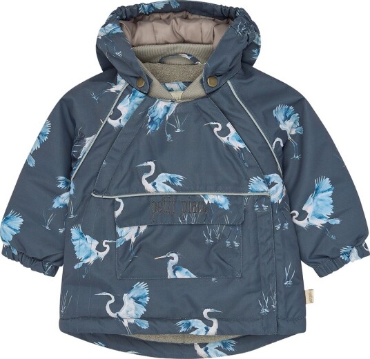 Petit Piao Vinterjakke PPDard Ombre Blue Herron AOP Petit Piao 3 år (98) Vinterjakke Blå Lyseblå Marineblå