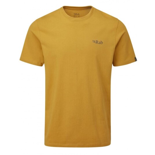 Rab  Stance Mountain Peak Tee Herre, Sah Sahara, 2XL