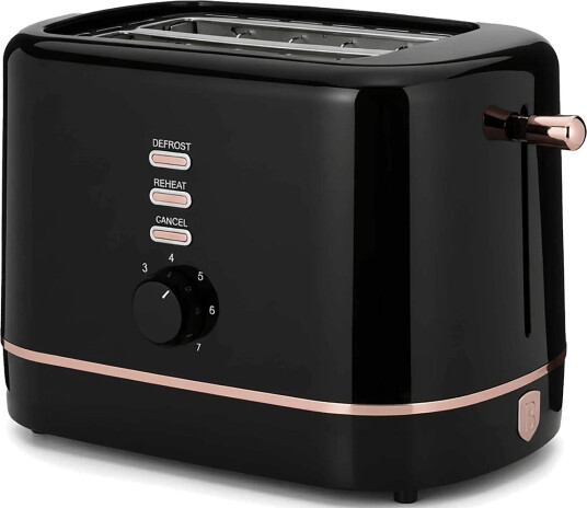 Berlingerhaus Toaster Black  Rose Gold   Black   ONE SIZE
