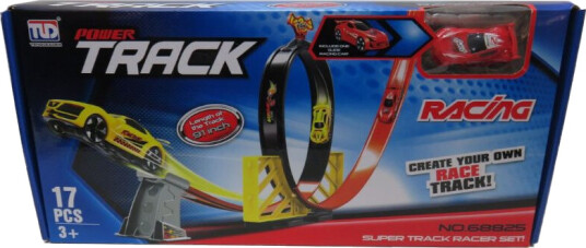 Power Track 17 Deler Bilbane m/ racerbil
