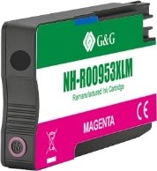 G&G Nh R 0953Xlm Høy (Xl) Kapasitet Magenta 26 Ml 1 Stk 1600 Sider Enkeltpakke