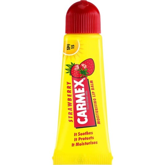 Carmex Lip Balm Strawberry Tube SPF15 10 g Carmex Lip Balm Strawberry Tube SPF15 10 g