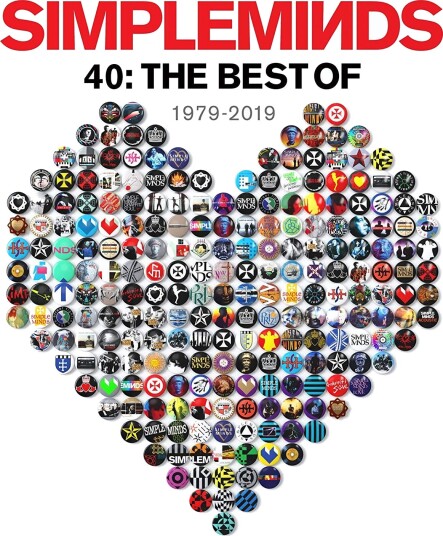 Simple Minds 40: The Best Of 19792019 CD Simple Minds 40: The Best Of 19792019 CD
