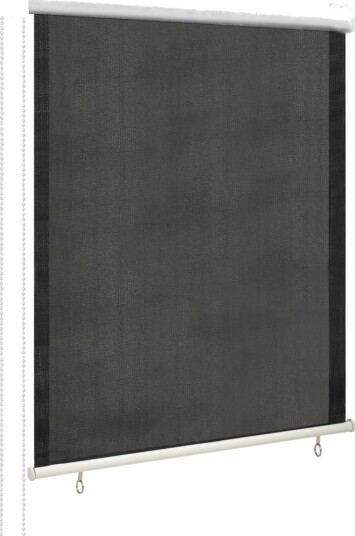 vidaXL Utendørs rullegardin 80x140 cm antrasitt
