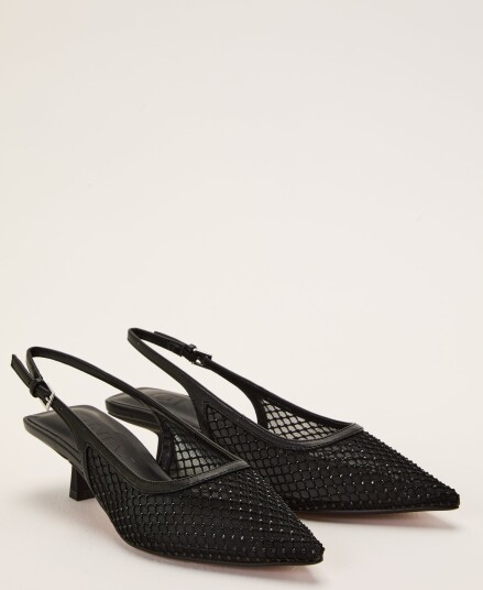 Only Onlcoco 9 Slingback Mesh Bling