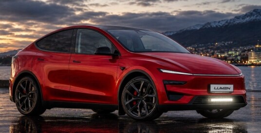 Lumen grillkit Tesla Model Y Juniper Performance. 22984 lumen. Modifikasjonsfri løsning.