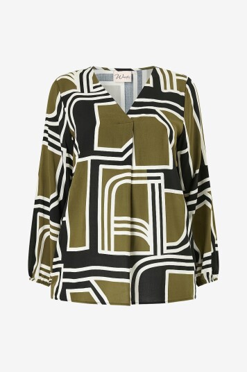 Wasabiconcept Bluse Wa natalie 2 Grønn