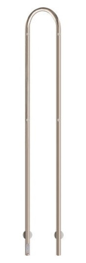 Kriss Duo Plus håndkletørker 1480x190 mm, polert rustfri stål