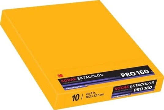 KODAK Eastman Ektacolor Pro 160 4X5 - 10 Sheets