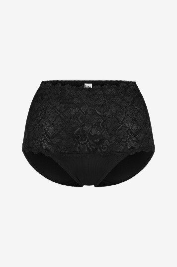 Swegmark Soft Lace maxitrusse Svart