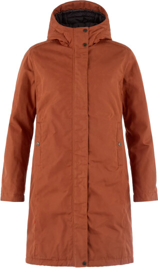Fjellreven Women"s Kiruna Hydratic Padded Parka Autumn Leaf L