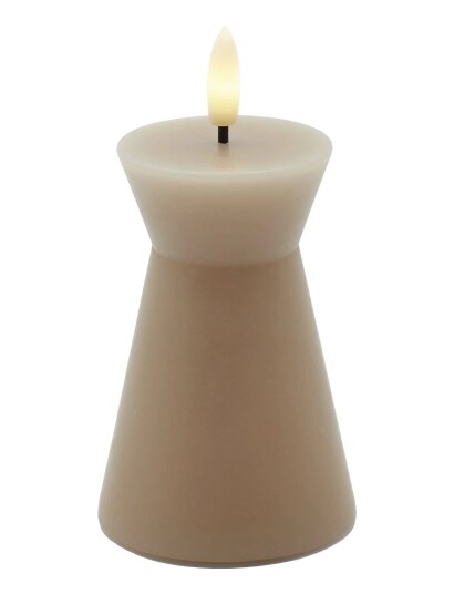 Sirius Home Nordisk Skulptur Sille Kegle Ø6,5X10 Cm Light Caramel Beige Sirius Home Nordisk Skulptur Sille Kegle Ø6,5X10 Cm Light Caramel Beige