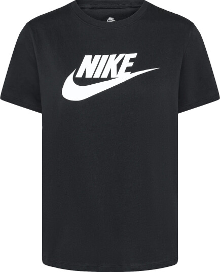 Nike W Nsw Tee Essntl Icn Ftra Black L