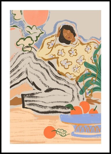Lazy Days Poster Plakat / 70x100cm