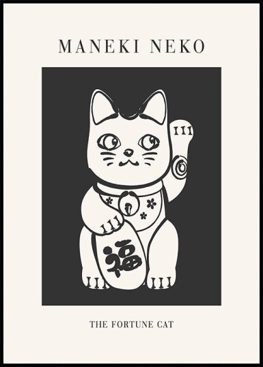 Manekineko Plakat Plakat / 100x150cm