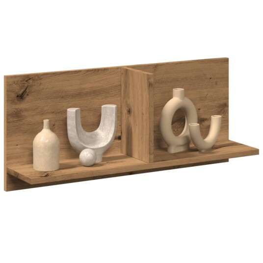 Veggskap 70x16,5x30 cm artisan eik konstruert tre 8721158391469
