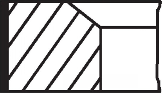 Stempelringsett MAHLE 002 24 N2 Stempelringsett MAHLE 002 24 N2