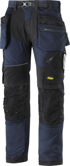 Snickers Workwear 6902 FlexiWork Arbeidsbukse marineblå Marineblå, Klær