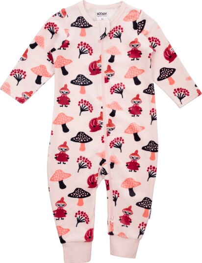 Martinex Svamputflykt Velourpyjamas Pink 56