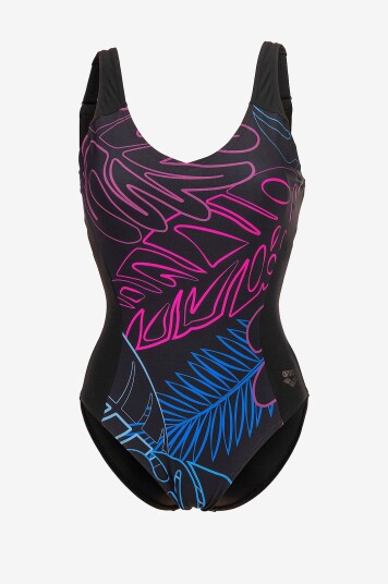 Arena   Badedrakt Women's Swimsuit Mia Wing Back   Svart