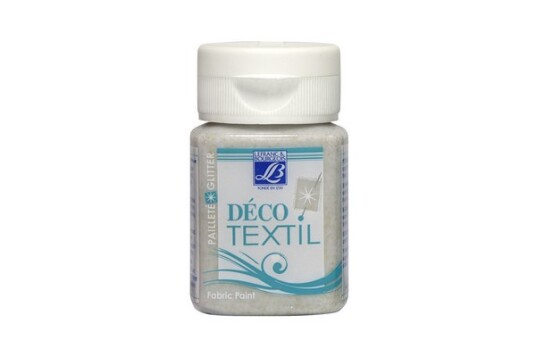 Usorteret Deco Fabric Paint 50 Ml Glitter Gold 4004