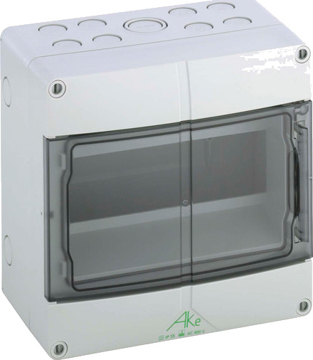 Spelsberg Fordelingsskap AKe 09 9 Moduler Med PE/N-Terminal IP55
