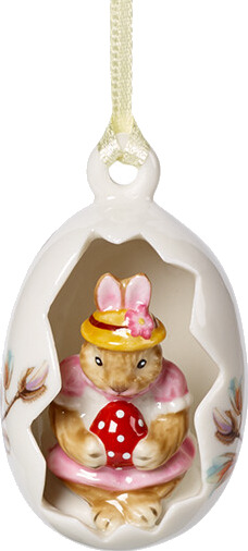 Villeroy & Boch Bunny Tales påskeornament Anna rose 7 cm
