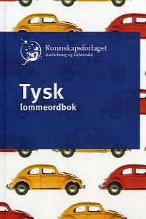 Tysk lommeordbok, Pent brukt bok uten markeringer Tysk lommeordbok, Pent brukt bok uten markeringer