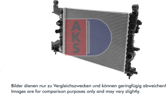AKS DASIS 150105N Radiator, motorkjøling