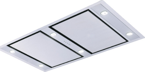 Silverline Matix Roof Sl 4220 Innfelte Ventilator 100 cm Rustfritt Stål med Belysning Silverline Matix Roof Sl 4220 Innfelte Ventilator 100 cm Rustfritt Stål med Belysning