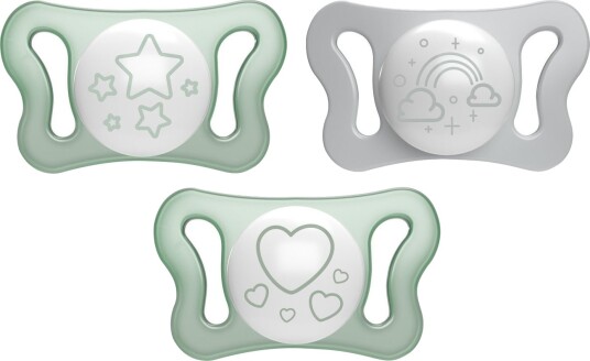 Chicco PhysioForma Silikon Smokk 2 stk Mint Chicco PhysioForma Silikon Smokk 2 stk Mint