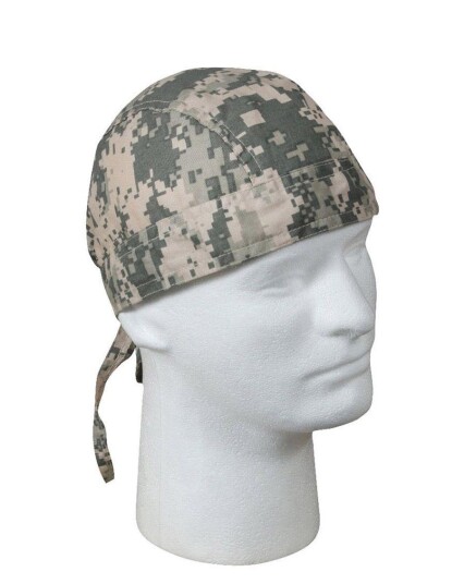 Rothco Bandana   Thin Blue Line Oliven Beige