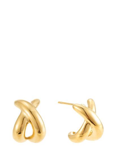 By Jolima Twinny Earring Gold ONE SIZE 1 By Jolima Twinny Earring Gold ONE SIZE 1
