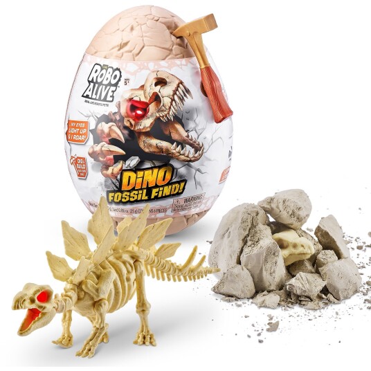 Robo Alive Dino Fossil Find Surprise Egg S1 Bulk