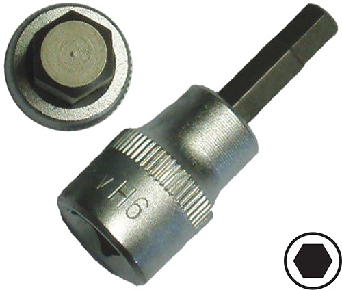 BATO Stifttopp kort 3/8" x 5mm. 6kt.