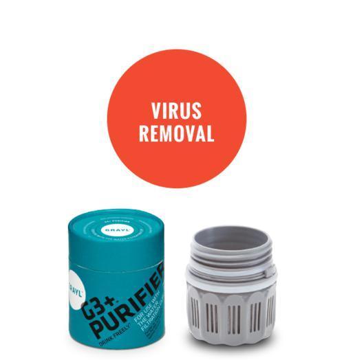 Grayl Filter-Purifier G3+ til Grayl® vannrenser